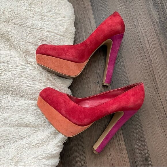 𝅺steve Madden Beasst-M Heels Size 6.5 - Picture 2 of 12